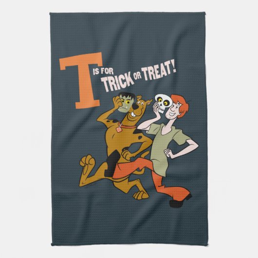 Scooby-Doo | T is voor Trick or treat Theedoek (Verticaal)