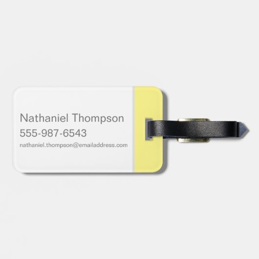 Scooby-Doo T-Rex-aanval Bagagelabel (Achterkant horizontaal)