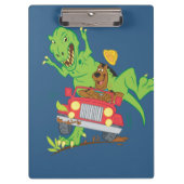 Scooby-Doo T-Rex-aanval Klembord (Voorkant)