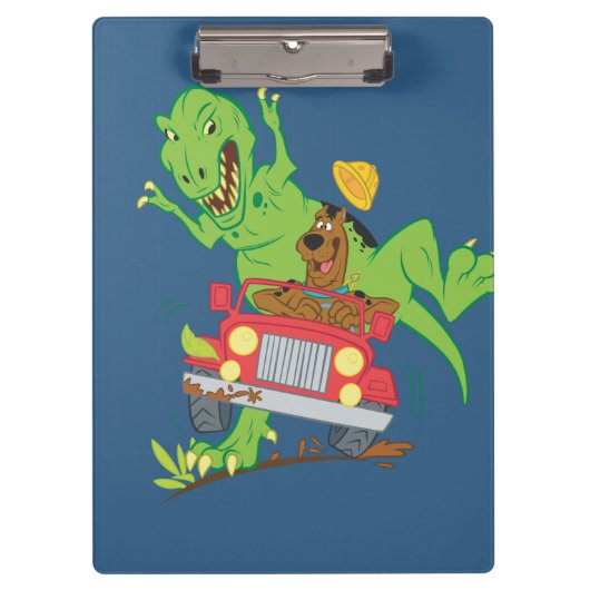 Scooby-Doo T-Rex-aanval Klembord (Voorkant)