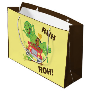 Scooby-Doo T-Rex-aanval Large Cadeauzakje