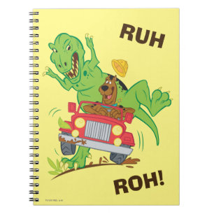 Scooby-Doo T-Rex-aanval Notitieboek