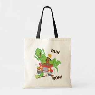 Scooby-Doo T-Rex-aanval Tote Bag
