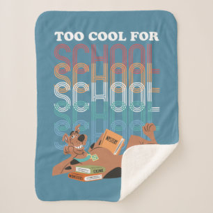 Scooby-Doo te kool voor school Sherpa Deken