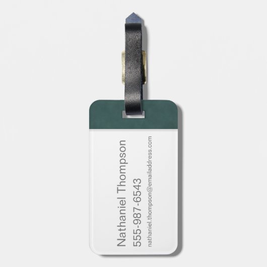 Scooby-Doo | Tegel van Pizza "Munchies" Grafisch Bagagelabel (Achterkant verticaal)