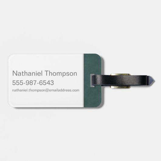 Scooby-Doo | Tegel van Pizza "Munchies" Grafisch Bagagelabel (Achterkant horizontaal)