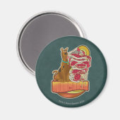 Scooby-Doo | Tegel van Pizza "Munchies" Grafisch Magneet (Voorkant / Achterkant)