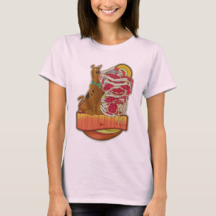 Scooby-Doo Tegel van Pizza "Munchies" Grafisch T-shirt
