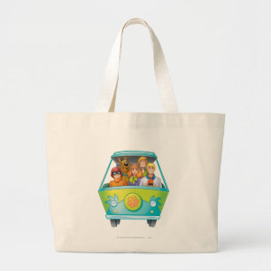 Scooby-Doo & The Gang Mystery Machine Airping Grote Tote Bag