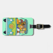 Scooby-Doo & The Gang Mystery Machine Bagagelabel (Voorkant horizontaal)