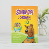 Scooby-Doo & The Gang Mystery Machine Kaart (Staand voorkant)