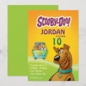 Scooby-Doo & The Gang Mystery Machine Kaart (Voorkant / Achterkant)