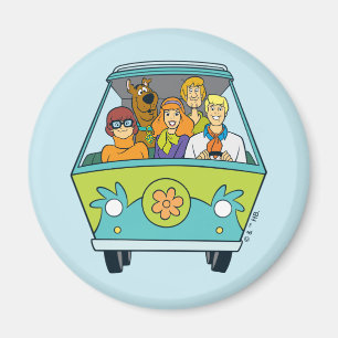 Scooby-Doo & The Gang Mystery Machine Magneet