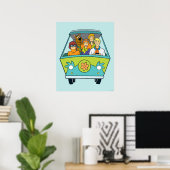 Scooby-Doo & The Gang Mystery Machine Poster (Thuiskantoor)