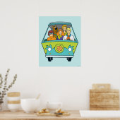 Scooby-Doo & The Gang Mystery Machine Poster (Keuken)