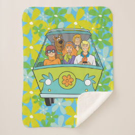 Scooby-Doo & The Gang Mystery Machine Sherpa Deken