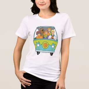 Scooby-Doo & The Gang Mystery Machine Tri-Blend Shirt