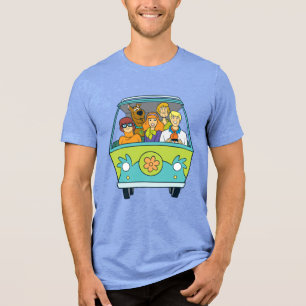 Scooby-Doo & The Gang Mystery Machine Tri-Blend Shirt