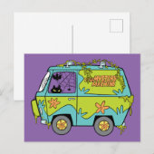 Scooby-Doo The Mystery Machine Briefkaart (Voorkant / Achterkant)