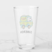 Scooby-Doo The Mystery Machine Glas (Achterkant)