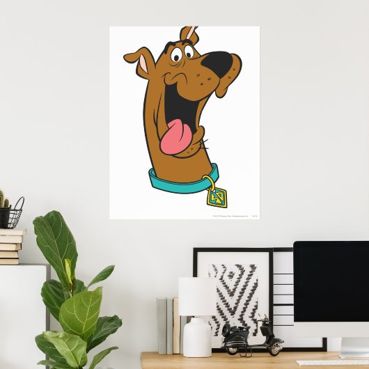 Scooby-Doo Tongue uit Poster (Thuiskantoor)