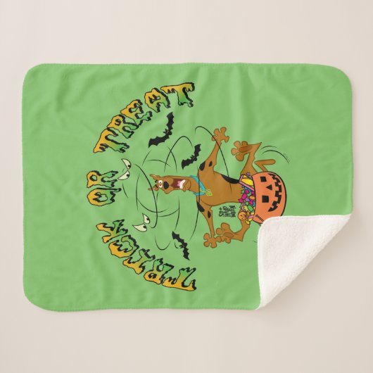 Scooby-Doo | Trick of Treat Sherpa Deken (Voorkant (horizontaal))