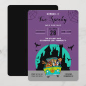 Scooby-Doo | Twee Spooky Halloween Verjaardag Kaart (Voorkant / Achterkant)