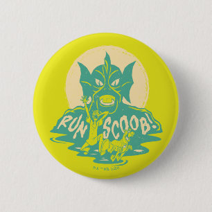 Scooby-Doo   Uitvoeren scoob! Ronde Button 5,7 Cm
