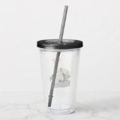 Scooby-Doo | V is voor Vampire Acryl Drinkbeker (Achterkant)