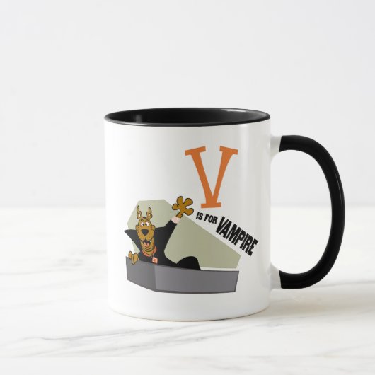 Scooby-Doo | V is voor Vampire Mok (Rechts)