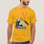 Scooby-Doo | V is voor Vampire T-shirt (Voorkant)