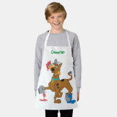 Scooby-doo-verf Schort (Gedragen)