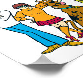 Scooby-Doo Verjaardagskaarten & Cadeaubordje Poster (Hoek)