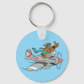Scooby-Doo-vliegveld Sleutelhanger (Achterkant)