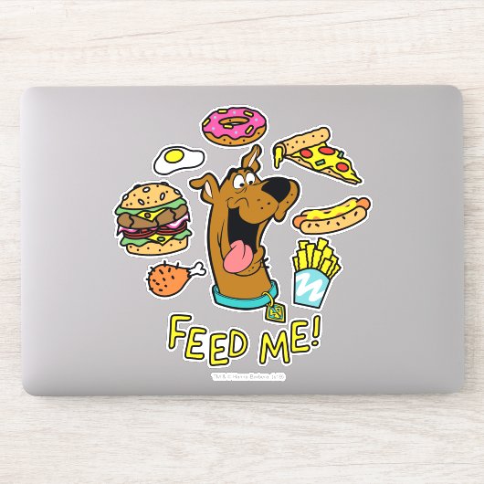 Scooby-Doo voer me! Sticker (Computer)