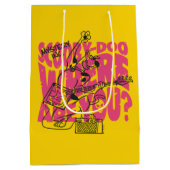 Scooby-Doo waar ben je Punk gitaarriff Medium Cadeauzakje (Achterkant)