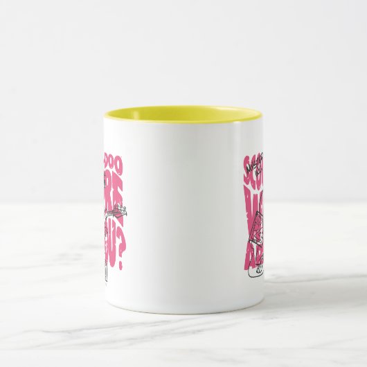 Scooby-Doo waar ben je Punk gitaarriff Mok (Midden)