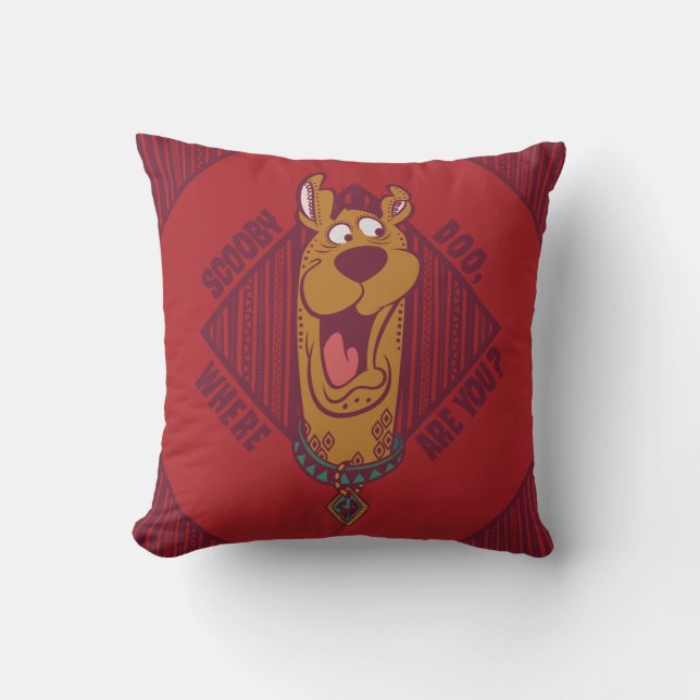 Scooby-Doo waar je stammenafbeelding bent Kussen (Voorkant)