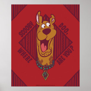 Scooby-Doo waar je stammenafbeelding bent Poster