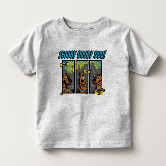 Scooby-Doo waar zijn jullie komische panelen? Kinder Shirts (Voorkant)