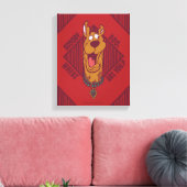 Scooby-doo waar zijn jullie stammenafbeeldingen? canvas afdruk (Insitu (Woonkamer))