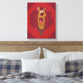 Scooby-doo waar zijn jullie stammenafbeeldingen? canvas afdruk (Insitu (Slaapkamer))