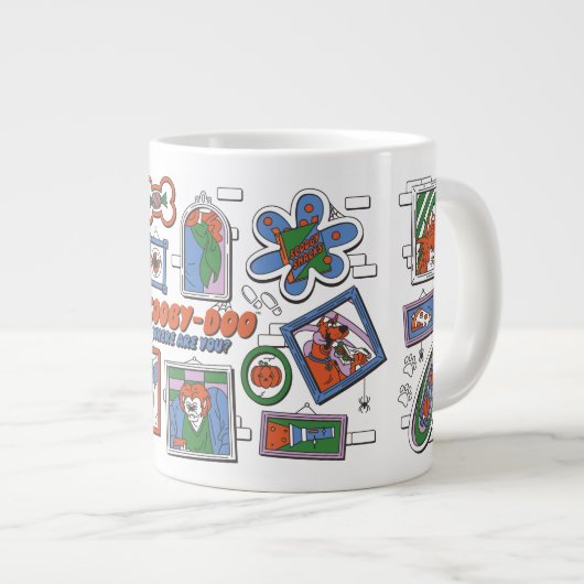 Scooby-Doo Wall of Halloween Picture Frames Extra Grote Beker (Voorkant rechts)