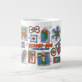 Scooby-Doo Wall of Halloween Picture Frames Extra Grote Beker (Voorkant)