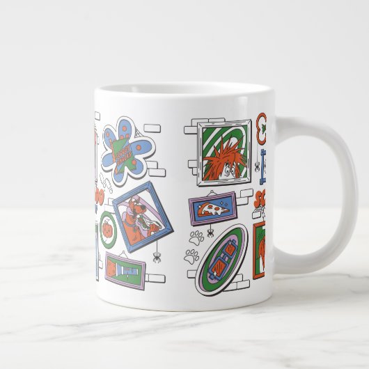 Scooby-Doo Wall of Halloween Picture Frames Extra Grote Beker (Rechts)