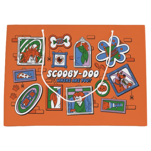 Scooby-Doo Wall of Halloween Picture Frames Groot Cadeauzakje (Voorkant)