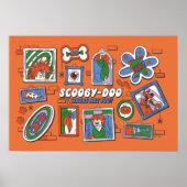 Scooby-Doo Wall of Halloween Picture Frames Poster (Voorkant)