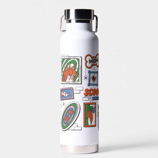 Scooby-Doo Wall of Halloween Picture Frames Waterfles (Voorkant)