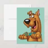 Scooby-Doo werkt omhoog Briefkaart (Voorkant / Achterkant)