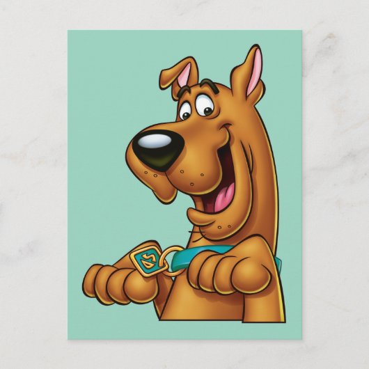 Scooby-Doo werkt omhoog Briefkaart (Voorkant)